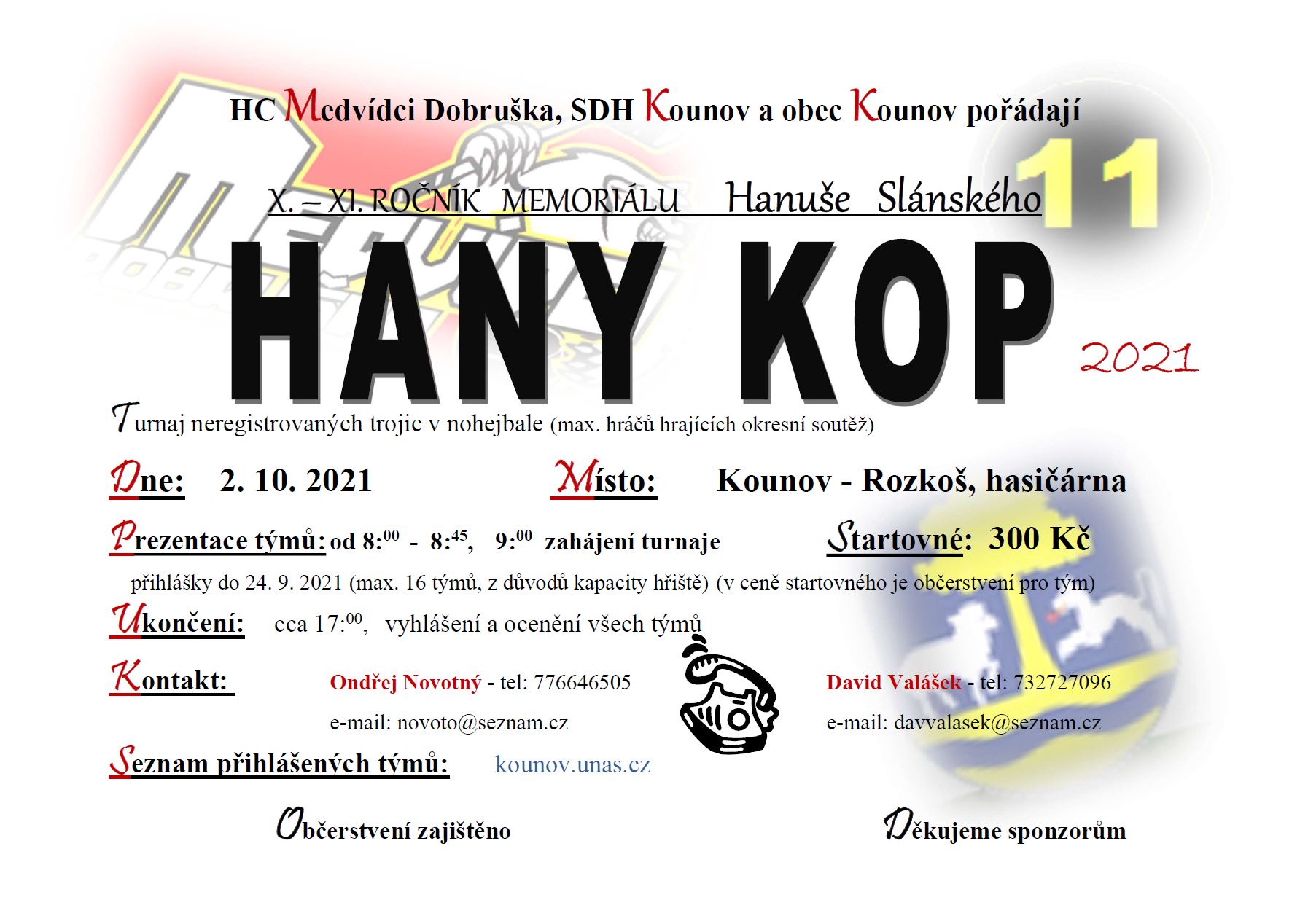 HANY KOP 2021 Kounov